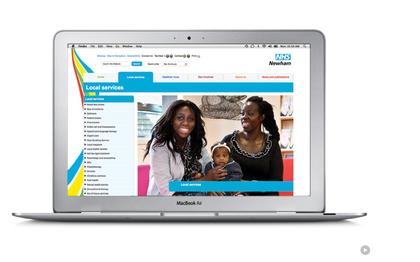 NHS Newham website